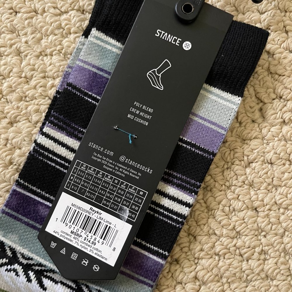 Stance Reykir Crew Socks - Picture 4 of 5